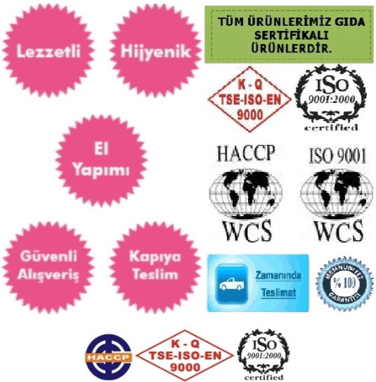 Şanlıurfa pasta siparişi sertifika güvenlik